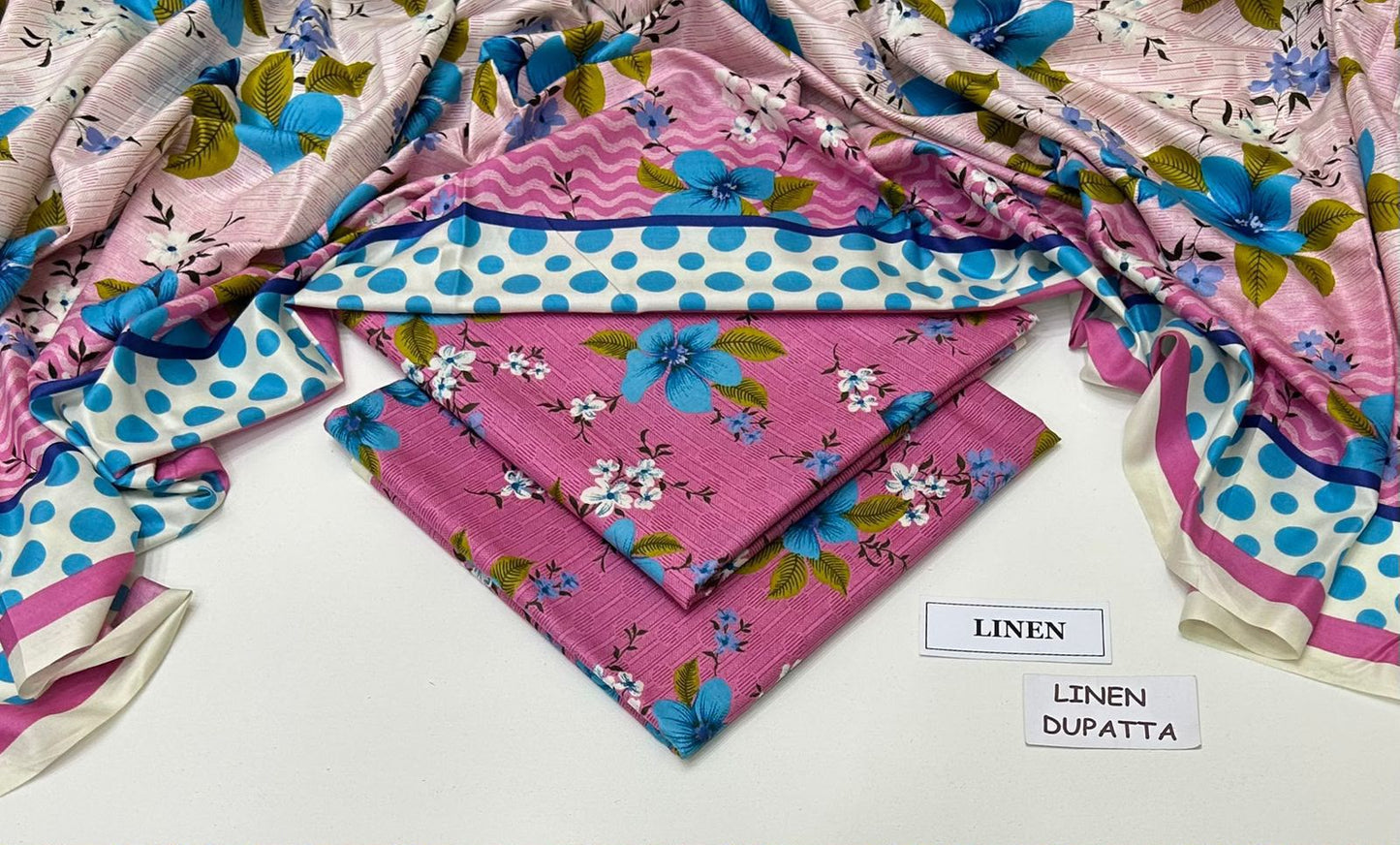 Premium Digital Printed Linen 3-Piece Suit 220-46