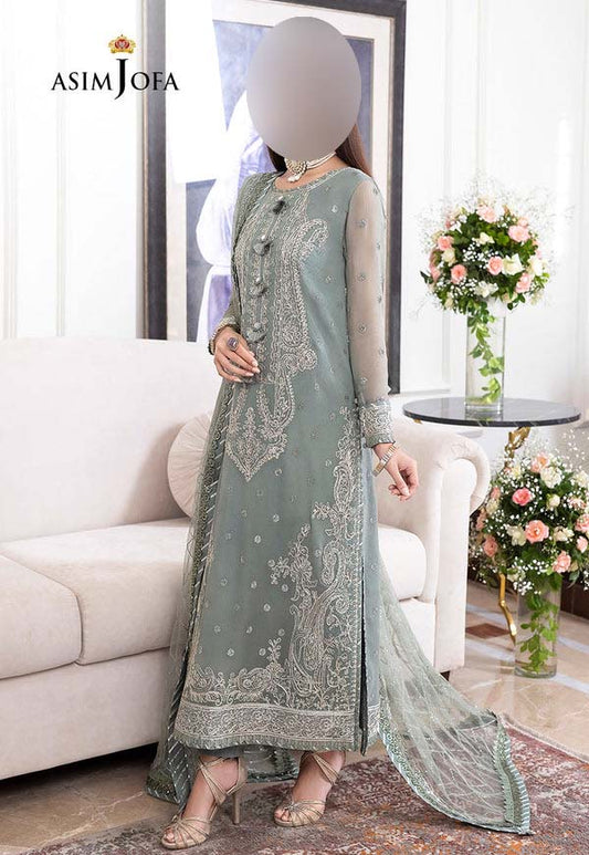 Asim Jofa Chiffon Collection 3-Piece  Unstitched UP68
