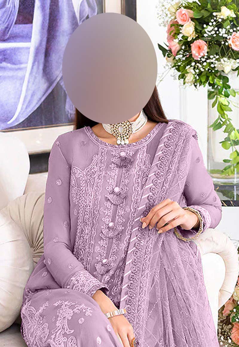 Asim Jofa Chiffon Collection 3-Piece Unstitched UP67