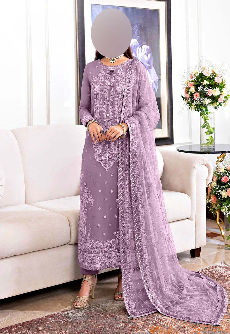 Asim Jofa Chiffon Collection 3-Piece Unstitched UP67