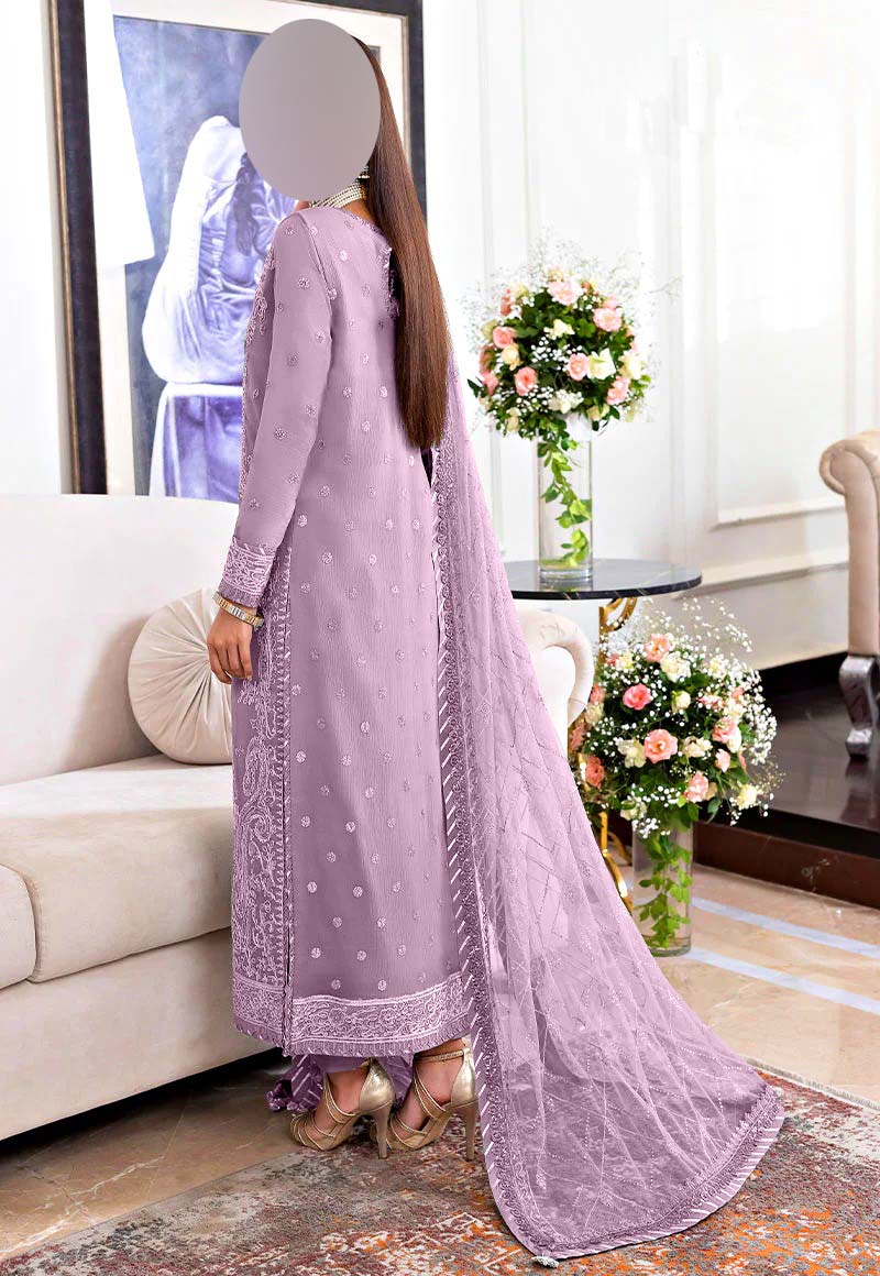 Asim Jofa Chiffon Collection 3-Piece Unstitched UP67