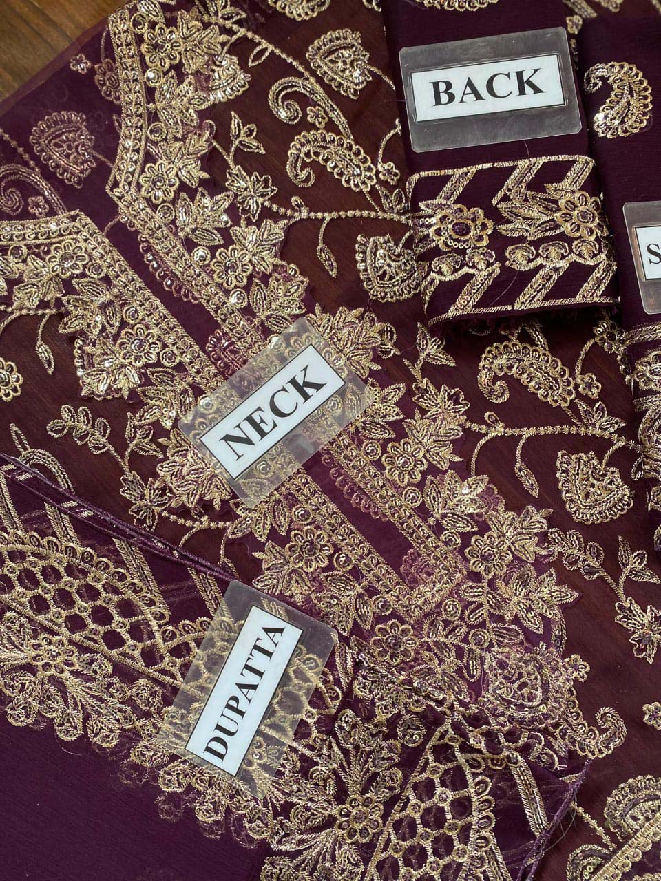 Asim Jofa Chiffon 3-Piece Suit Unstitched UP210
