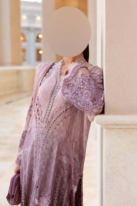 Maria B Digital Printed Lawn 3-Piece with Chiffon Dupatta Unstitched 2DPS103