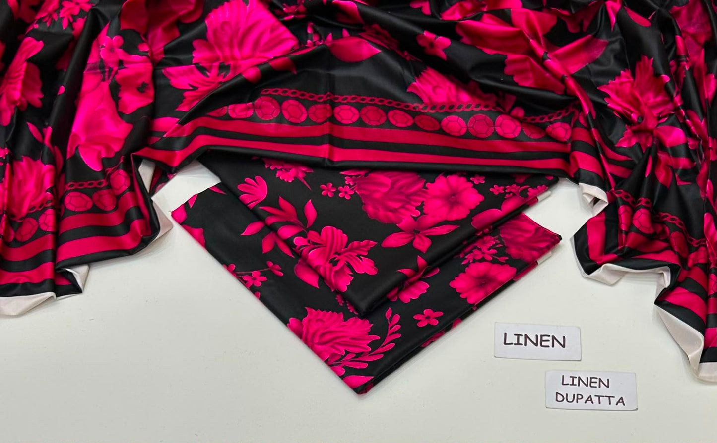 Premium Digital Printed Linen 3-Piece Suit 220-6