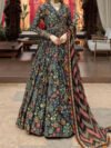 M.Prints Unstitched Embroidered Fancy Lawn 3-Piece with Chiffon Dupatta - MPT758