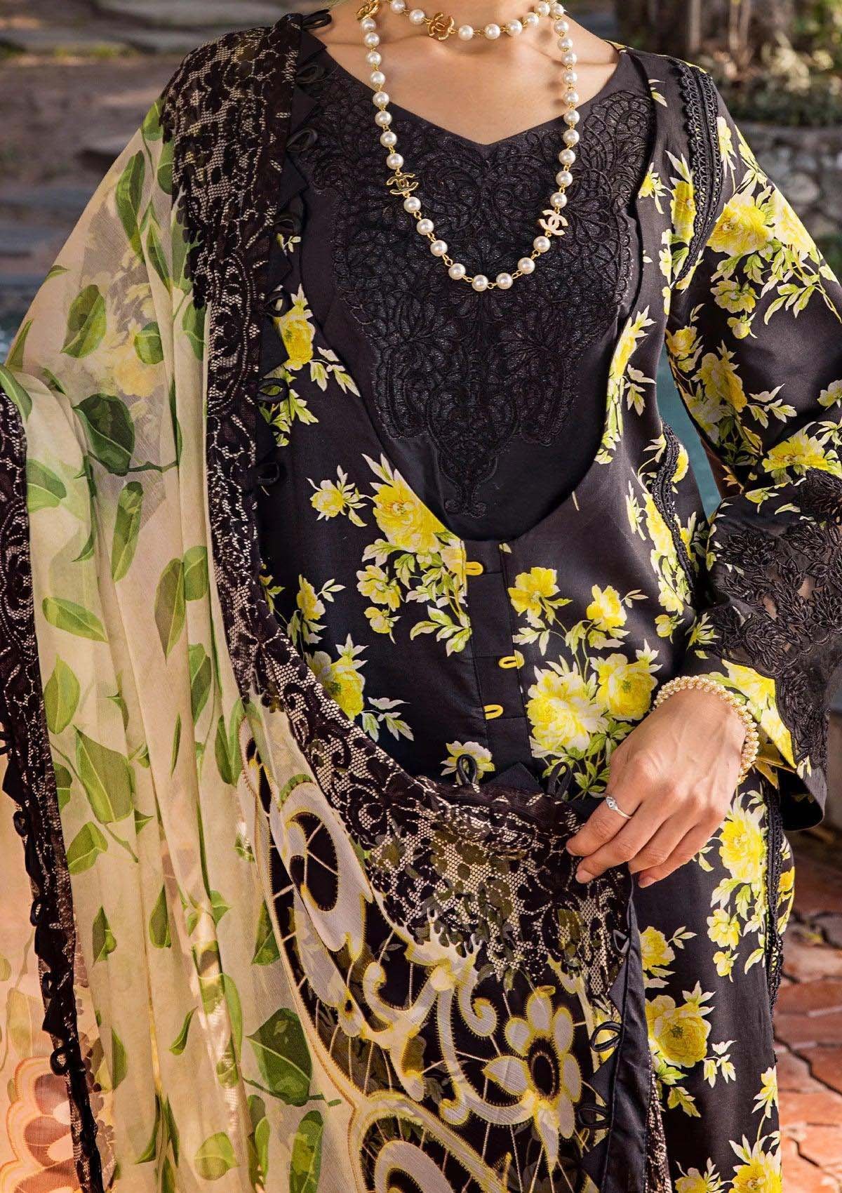 ELAF Embroidered Lawn Unstitched 3Pc Suit - Image 4