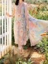 Maria B 2025 M Print Embroidered & Printed Lawn 3 Piece Unstitched