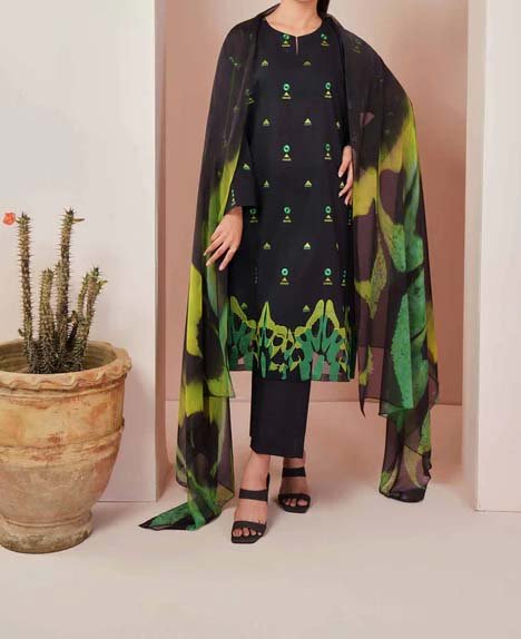 Nishat Linen 3 Piece - Embroidered Suit - Image 2