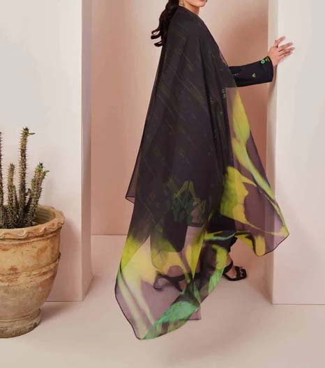 Nishat Linen 3 Piece - Embroidered Suit - Image 3