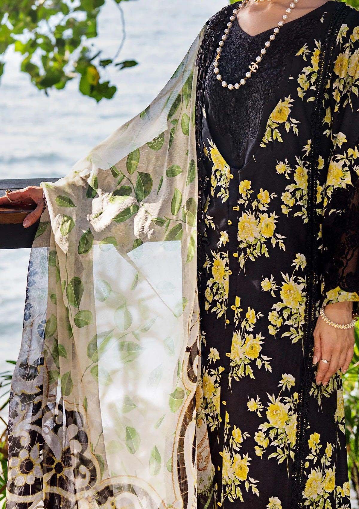 ELAF Embroidered Lawn Unstitched 3Pc Suit - Image 3