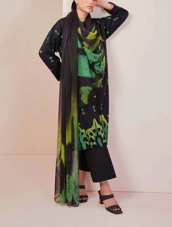 Nishat Linen 3 Piece - Embroidered Suit - Image 5
