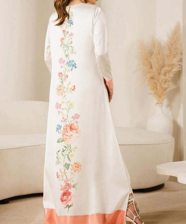 LULUSAR SILK 3PEC HEAVY EMBROIDERED STONE HAND WORK UNSTICHED L624642 - Image 2