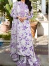 Aneela - 3 PC Unstitched Digital Printed Heavy Embroidered Dress - AN5164