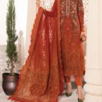 Maria.B Unstitched Chiffon Suite UP22