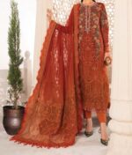Maria.B Unstitched Chiffon Suite UP22